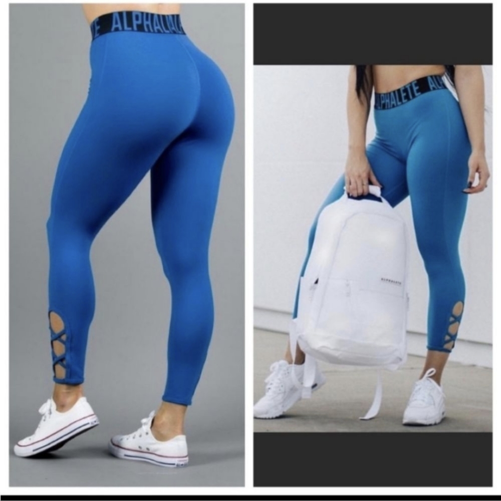 Alphalete Women's Blue Leggings